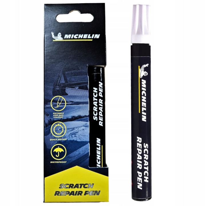 Michelin Scratch Repair Pen 4 ml – efektívne odstraňuje škrabance z laku auta, univerzálne použitie, rýchle schnutie